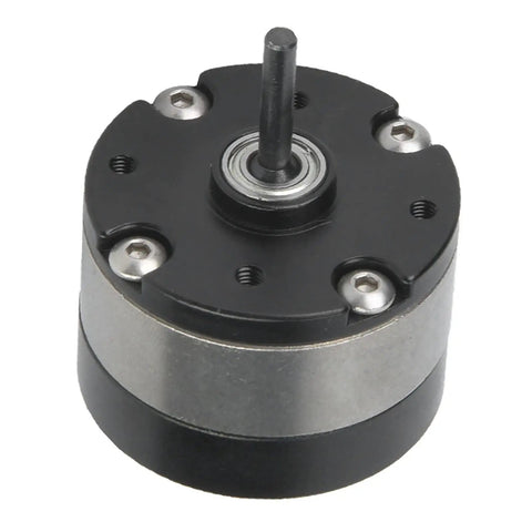 Planetary Gearbox Reduction Motor For RC Cars And Trucks High Performance Transmission compact all-metal front view