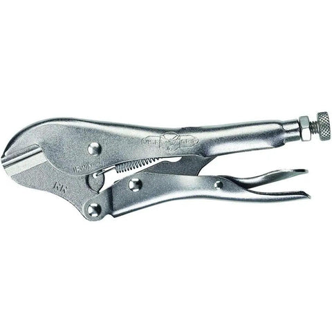 7 Inch Pinch Off Locking Plier With Adjustable Screw For Precise Fit And Repetitive Use, Classic Trigger Release Delivers Maximum Locking Force
