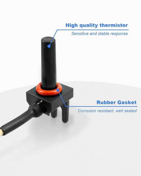 10K Thermistor Temperature Sensor With 15 Foot Cable Plug And Play For Hayward Salt Chlorine Generators AquaLogic ProLogic