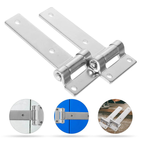 Heavy Duty Galvanized Steel Friction Hinges for Industrial Cabinets and Distribution Boxes 2 Pack with Tough As Nails Load Bearing Capacity Rust Resistant Torque Hinges for Electrical Panels and Doors Garneck.