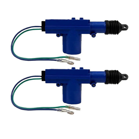 Universal 12V Power Door Lock Actuator Kit 2 Wire High Output Motor Heavy Duty Durable Installation Pack For Most Vehicles