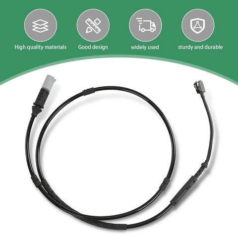 Brake pad wear sensor cable for BMW F20/F21, black, 1-piece