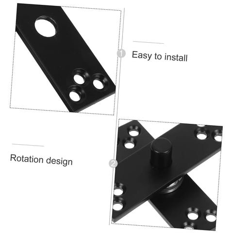 360 Degree Hidden Door Hinge Stainless Steel Pivot For Secret Doors, built tough heavy duty rotating hinge with easy install