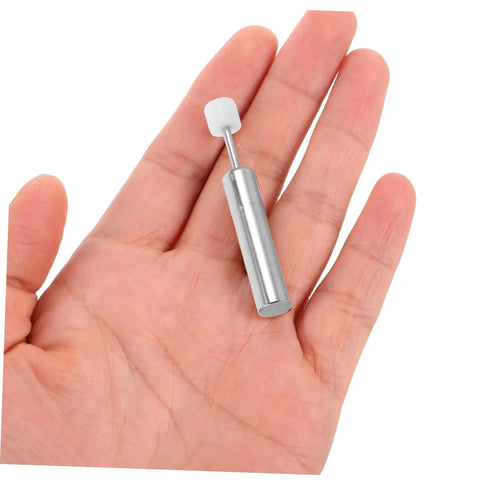 Hydraulic Silent Close Buffer Kit For Cabinet Doors 5Pcs Soft Close Dampers on hand, highlighting compact design and easy install.
