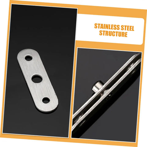 360 Degree Rotatable Hidden Door Pivot Hinges Set For Secret Doors In Stainless Steel Pro Grade Concealed Hinges