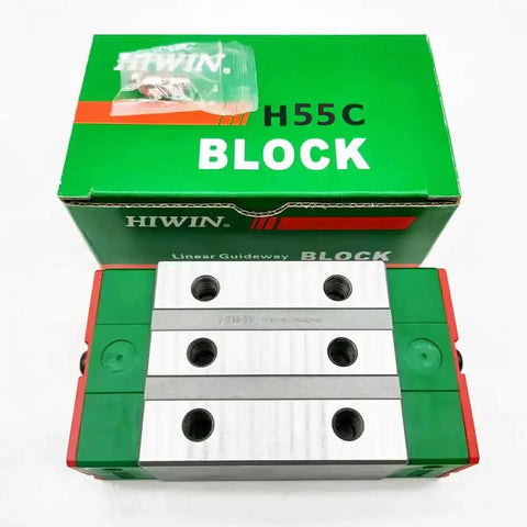 RGH55CA Linear Block Carriage For CNC Guides And Rails Heavy Load Linear Bearing Slider with packaging