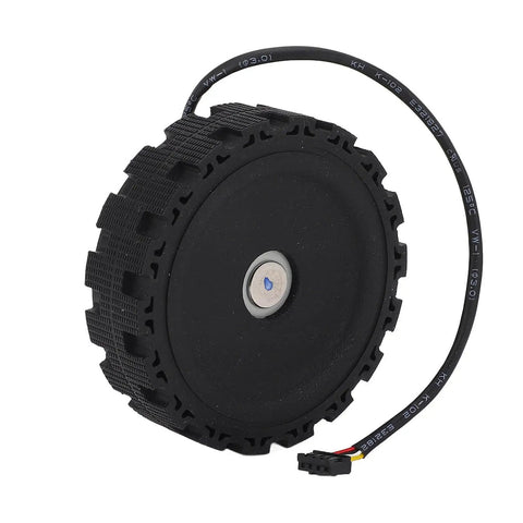 Direct Drive Servo Motor With Integrated Encoder And Low Noise Hub for RC cars and DIY robots, shown with attached cable