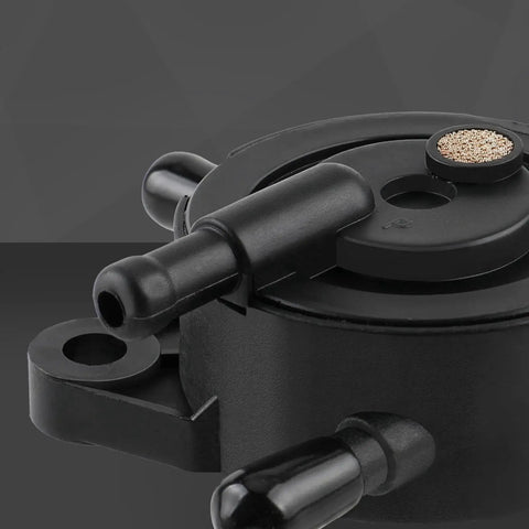 Close-up of Fuel Pump For 17 Hp To 25 Hp Small Engine Lawn Mower And Tractor Gas Vacuum Pump With Fuel Filter