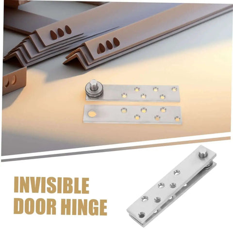 360 Degree Beefy Heavy Duty Concealed Door Hinges Stainless Steel Pivot System for secret doors and hidden rotation