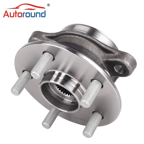 Front Wheel Hub and Bearing Assembly for Toyota Corolla 2019-2022 and Prius 2016-2022, 5-Lug, With ABS, close-up