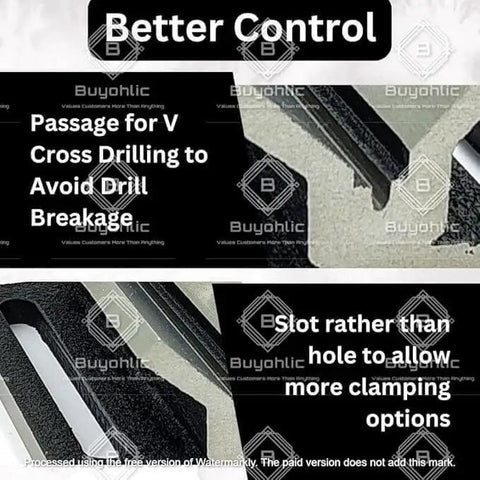 V Block Jig Fixture For Center Drilling Round Workpieces Up To Two Inches Solid Iron Construction precision machined surfaces