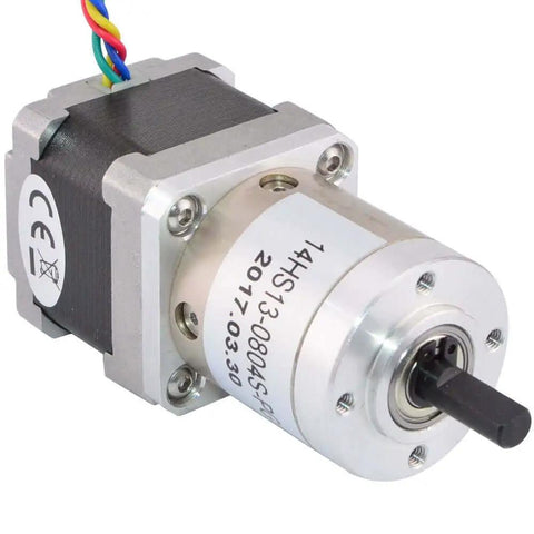 Beefy Torque NEMA 14 Stepper Motor With 50.9:1 Planetary Gearbox For CNC And Robotics Ultra Precise 0.035 Degree Resolution Bipolar 4 Wire
