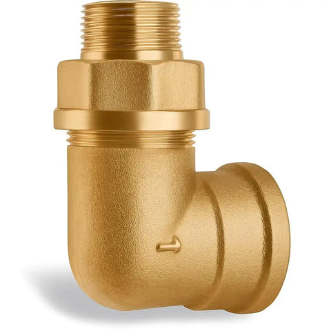 Brass Adapter 3/4 Inch Male To 1 Inch Female Threaded Fittings Reducer NPT Hex Connector For Pipes And Hoses DN20 To DN25 Vacuum Gauge Hose