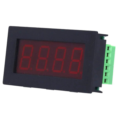 4 Digit LED 7 Segment Display With Modbus RTU Over RS485 Serial Port For PLCs, 5 To 36V DC Input, Decimal Point Enabled, Plug And Play Ready