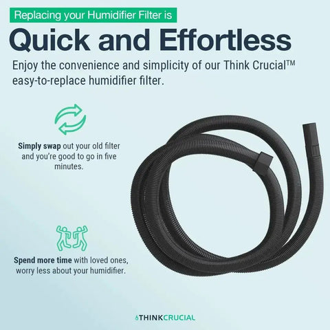Extendable 15 Foot Black Vacuum Hose For Shop Vac Models Flexible Two And A Quarter Inch Tank End And One And A Quarter Inch Attachment Nozzle Fits Wet Dry Vacuum Cleaners 1 Pack coiled with text overlay.
