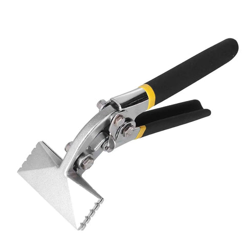 Pro Grade Sheet Metal Bender And Hand Seamer Pliers for bending seaming and flattening metal, alloy steel build, 80mm bent type pliers