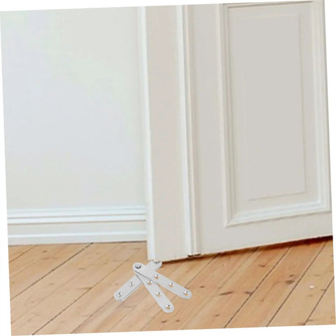 Hidden 360 Degree Pivot Hinges For Cabinets And Doors Stainless Steel Easy Install No Visible Hardware, installed on door