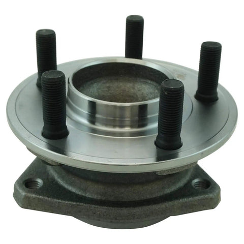 Close-up of Two Piece Front Wheel Bearing And Hub Assembly Set For 2012 Through 2023 Chrysler 300, Dodge Challenger, And Charger
