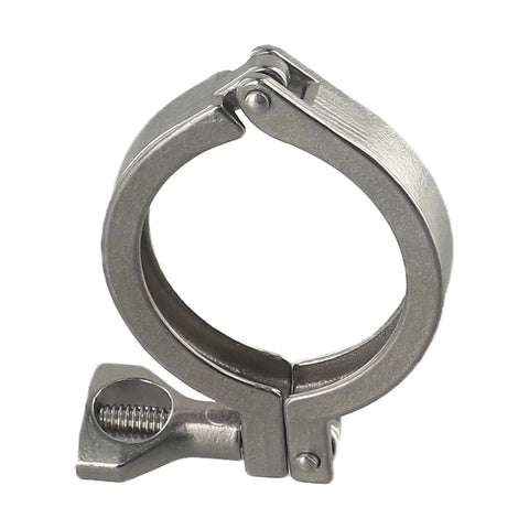 1.5 To 4 Inch Stainless Steel Tri Clamp With Quick Connector And Quick Release Clamp For Pipe End 2 Inch Sanitary Hygienic Food Grade SS304