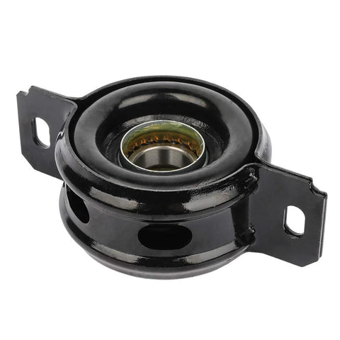 Drive Shaft Center Support Bearing Assembly Heavy Duty Direct Fit Easy Install For Toyota T100 1993 To 1998 Tacoma 1995 To 2015 Tundra 2000 To 2015 OE 37230 35130 Replacement, black metal mounting bracket with visible bearing