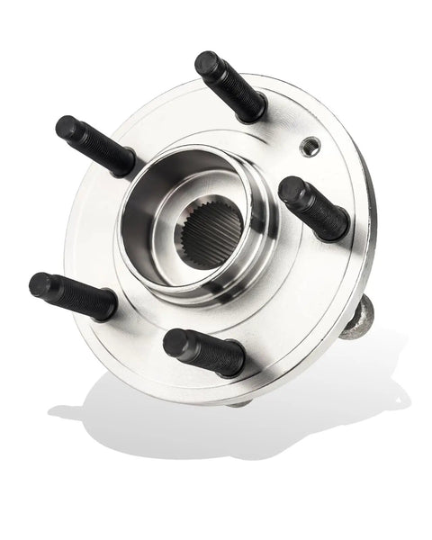 Front Wheel Bearing Hub Assembly 512460 for Ford Explorer 2011 to 2019 and Police Interceptor Utility 2013 to 2020 Five Lug Upgraded Precision Replacement
