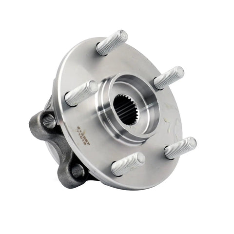 Beefed Up Budget Friendly Front Wheel Hub Bearing Assembly Set Of 2 For 06-08 Toyota RAV4 2.4L, 09-12 RAV4 2.5L, front view