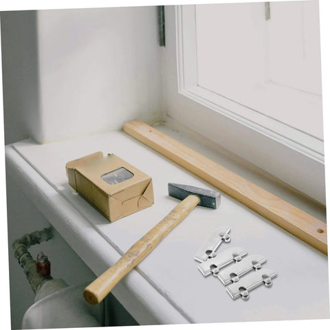 Heavy Duty Stainless Steel Sliding Door Bottom Wheel Set 4 Piece Track Rollers with tools for Easy Installation