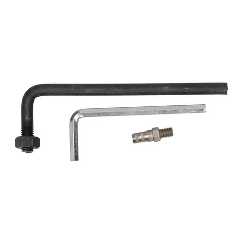 Arbor Morse Taper Drill Sleeve R8 MT2-19.05mm adapter, steel construction with two hex keys