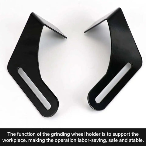 Two Pack Bench Grinder Tool Rest Brackets Nine Point Eight Four Inch Steel Protective Rest For Bench Grinder Polisher