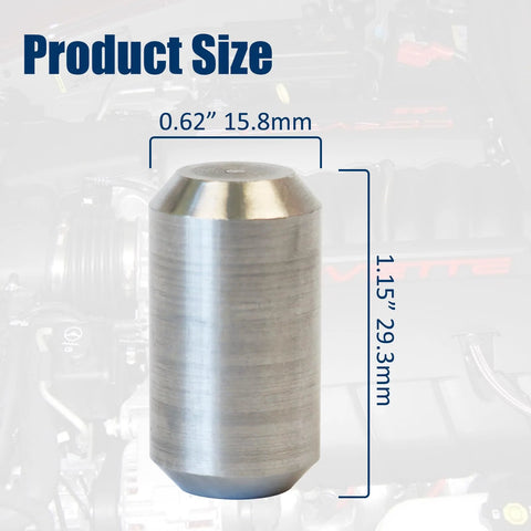 Two Piece Bellhousing Alignment Dowel Pins Set For LS LT Small Block And Big Block V8 Engines, Size: Ø0.620 in x 1.150 in
