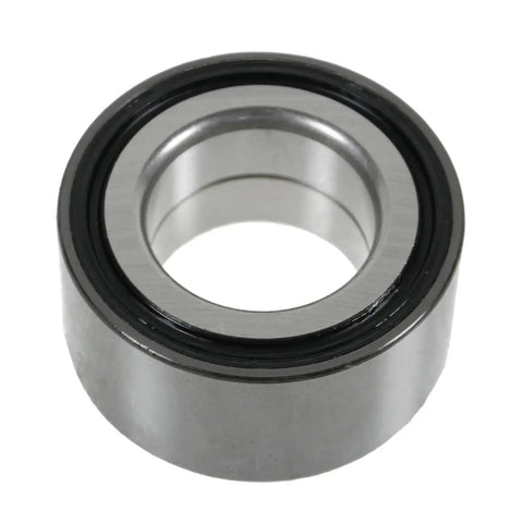 Close-up of metal wheel bearing from Premium Front Wheel Bearing And Hub Kit For 2007 2018 Acura RDX And 2007 2017 Honda CR V Two Piece Set With Two Front Wheel Bearings And Two Front Wheel Hubs For Easy Hassle Free Install And Smooth Quiet Ride