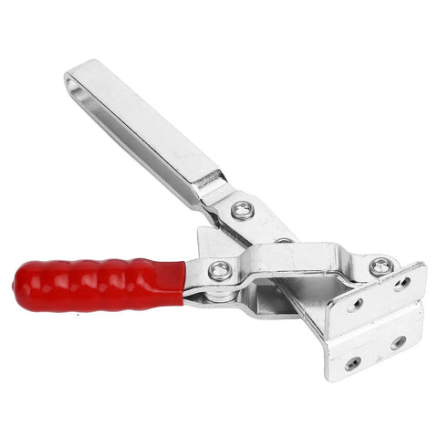 Two-Piece Long Arm Push Pull Toggle Clamp Set For Welding And Woodworking Jigs And Fixtures With Quick Release Lever Vertical