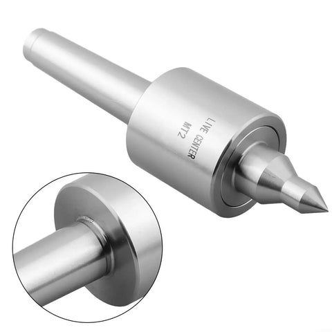 Lathe Live Center Pro Grade MT2 MT3 MT4 Tapers High Speed Turning With Triple Ball Bearing Design Lengthened Spindle CNC Ready