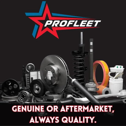 Profleet automotive parts kit with brake rotor, coil spring, shock absorber, and filter for heavy-duty trucks
