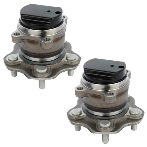 Rear Wheel Hub Bearing Assembly Fits Nissan Rogue 2008 Through 2013 And Rogue Select 2014 Through 2015 With 5 Lugs ABS FWD 512398 Beefed Up Direct Fit