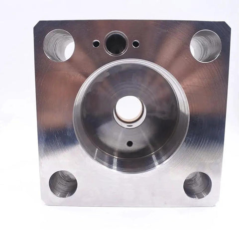 Front view of 60K Waterjet Intensifier End Bell Assembly Right For Water Jet Cutting Machine Pump 007303-1 TL-001008-1