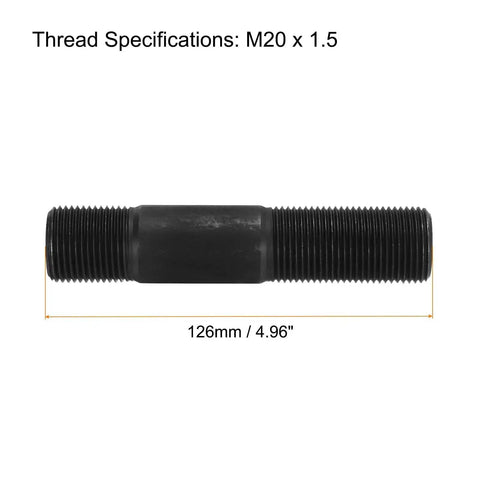 Heavy Duty Knockout Punch Draw Stud M20x1.5 Thread 126mm Length Chromium Steel Heat Treated
