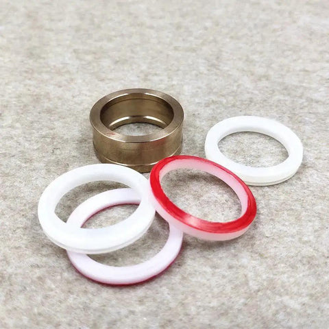 Seal Assembly For Water Jet Cutting Machines HP.875 Plunger 60K Spare Parts 20422243 with assorted rings and components.