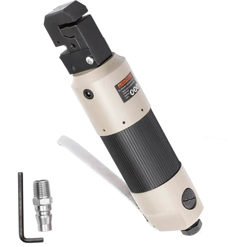 Pneumatic Straight Punch Flange Tool For Auto Body Repair ISINFLASH 2 In 1 with accessories, front view