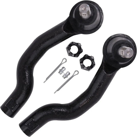 4WD Front Wheel Hub Bearing Kit For 2005-2019 Nissan Frontier, 2005-2012 Pathfinder, 2005-2015 Xterra, tie rod ends shown