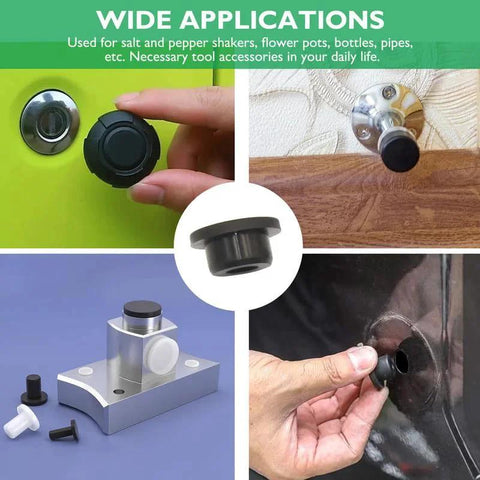 Various uses of T Shaped Silicone Hole Plug 76.3 Mm 3 In Soft Flexible Rubber Stopper Tube End Cap Cover Waterproof Sealing For Bottles And Holes