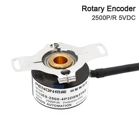 Top Notch 2500P R 5VDC Switch Encoder For AC Servo Motor Driver Kits EI35E9 2500 Series on white background