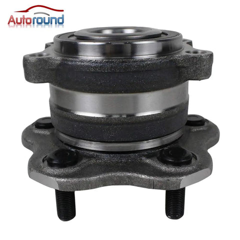 Front view of Rear Wheel Bearing Hub Assembly 512388 Fits Nissan Altima 07-18, Maxima 09-19, Murano 15-23 with 5 Lug and ABS