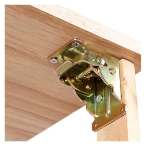 Installed 180 Degree Foldable Industrial Locking Hinge With Iron Material Heavy Duty Load Capacity For Cabinet Doors
