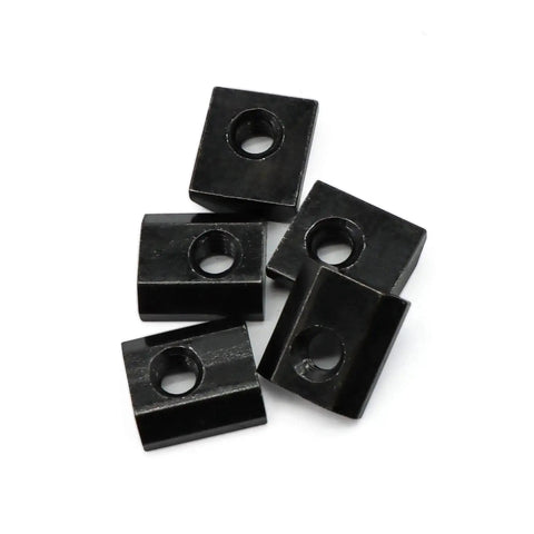 Slide In Budget-Friendly T-Nuts For T Slot Track 5/16-18 Black 20 Pieces For 15 Series Aluminum Extrusion 1.5 Inch Base Durable