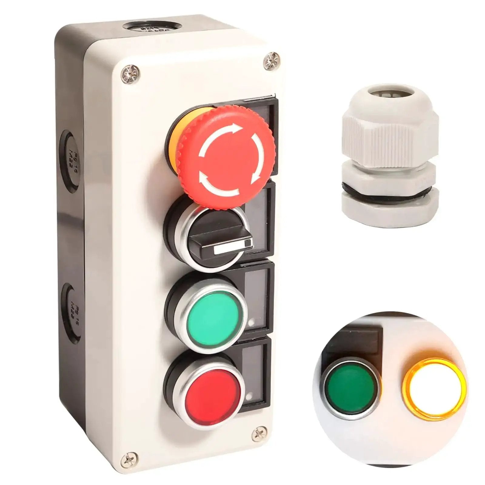 Must Have Push Button Control Station With Emergency S...