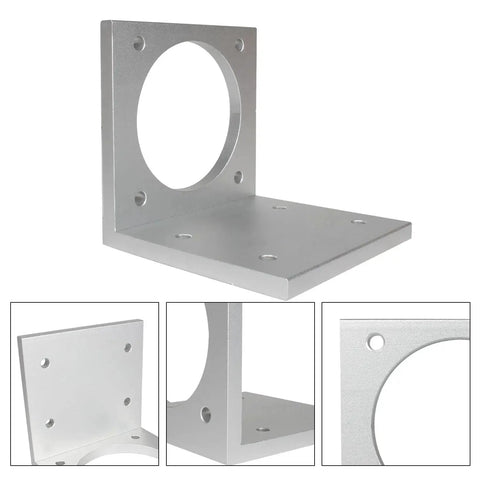 NEMA 34 Stepper Motor Bracket L Shape Aluminum Alloy Motor Holder Accessory for 85 and 86 Stepper Motors Built to Last
