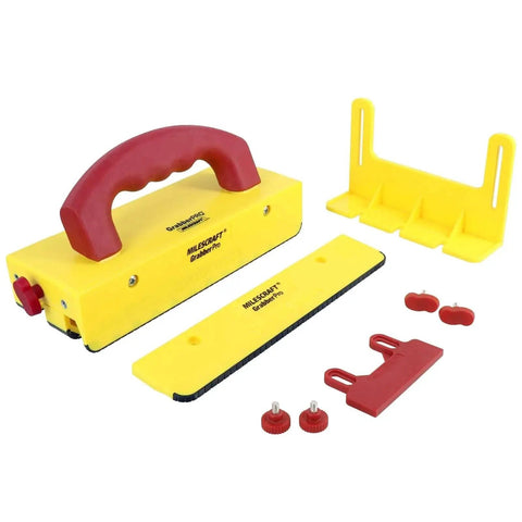 GrabberPRO Push Block For Table Saws, Router Tables, Band Saws, And Jointers With Kickback Reduction And Superior Control