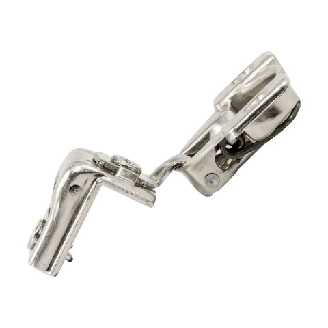 Premium USA Made 108 Degree 1-1/4 Inch Overlay Self Close Screw-On Compact Cabinet Hinge for Face Frame Cabinets 3-Way Adjustment 45mm