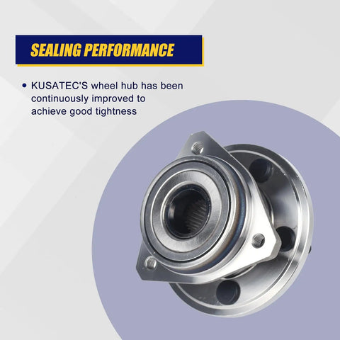 Front Wheel Bearing Hub Assembly For Jeep Cherokee 1989 to 1999, Comanche 1990 to 1992, Grand Cherokee 1993 to 1998